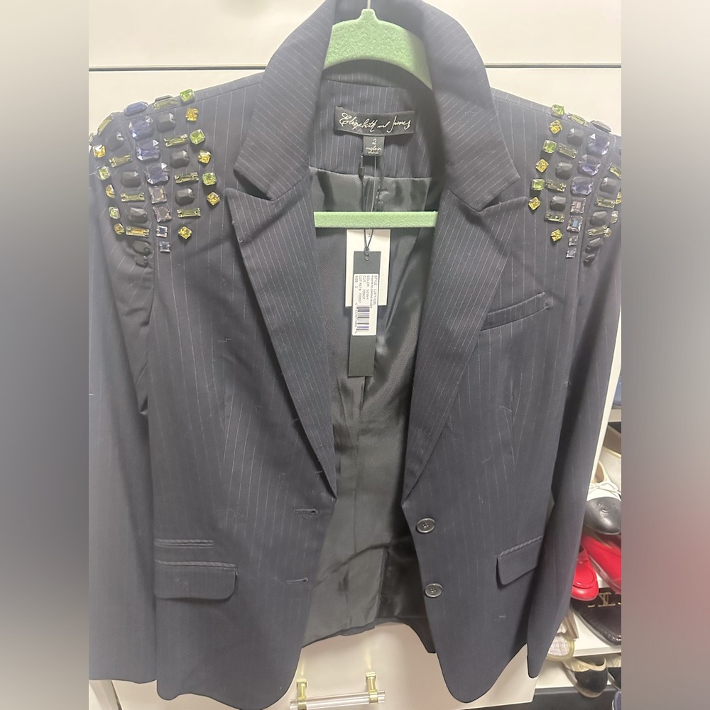 Elizabeth and James blazer